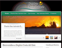Tablet Screenshot of duplexcostadeleste.com.ar